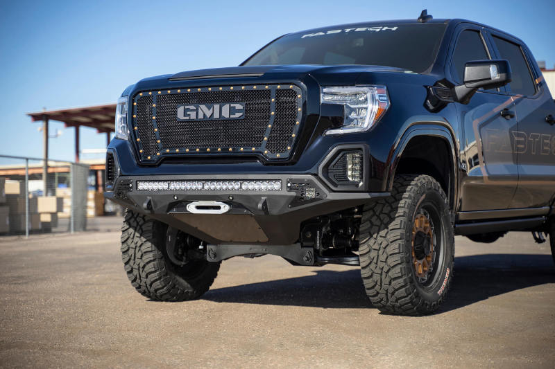 Addictive Desert Designs 2019 GMC Sierra 1500 SF Front Bumper w/ Winch Mount & Sensor Cutout