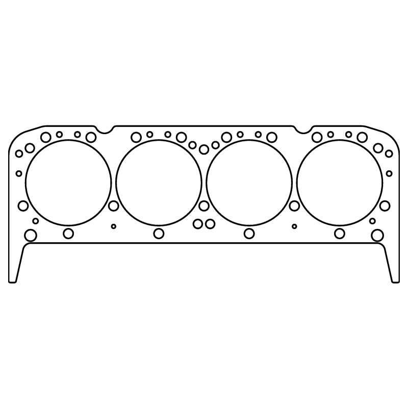 Cometic Chevy Small Block 4.165in Bore 0.043in Copper Head Gasket (No Steam Holes)