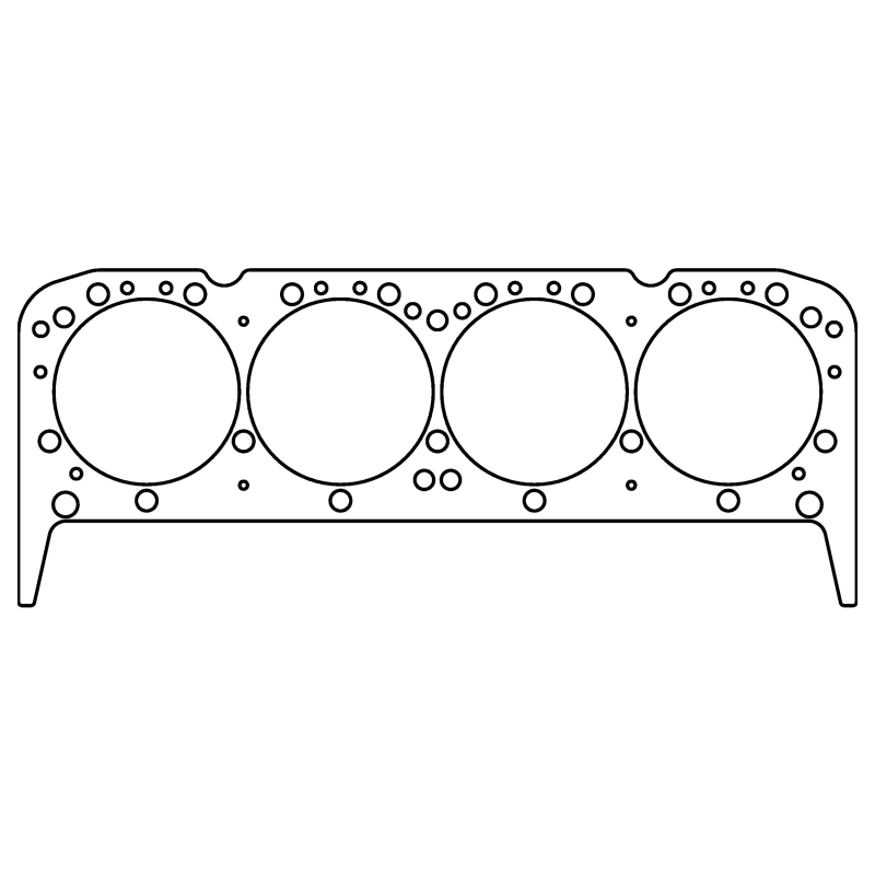 Cometic GM SB 18/23 Deg 4.200in Bore 0.043in Copper Head Gasket (No Steam Holes)