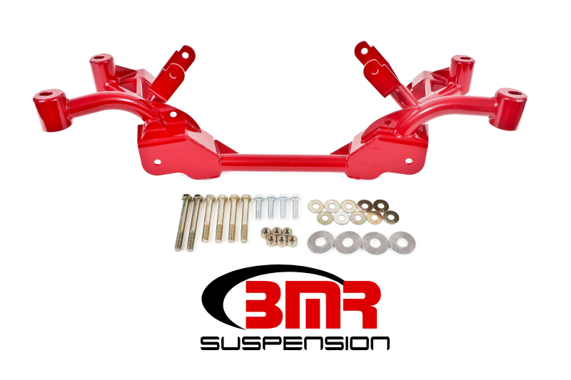 BMR 82-82 3rd Gen F-Body K-Member w/ LS1 Motor Mounts and STD. Rack Mounts - Red