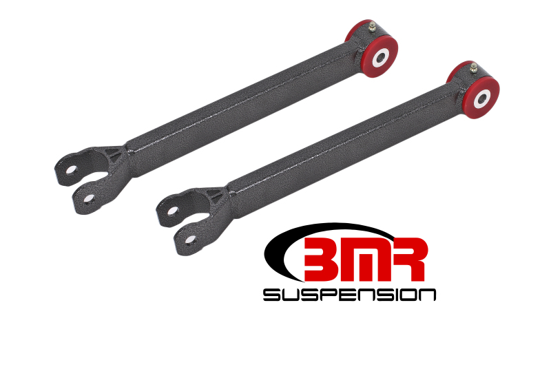 BMR 08-17 Challenger Non-Adj. Lower Trailing Arms (Polyurethane) - Black Hammertone