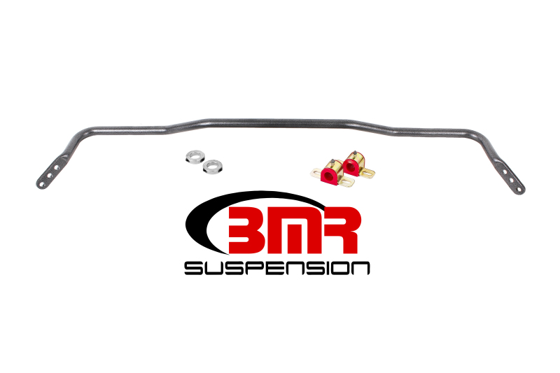 BMR 15-17 S550 Mustang Rear Hollow 25mm 3-Hole Adj. Sway Bar Kit - Black Hammertone