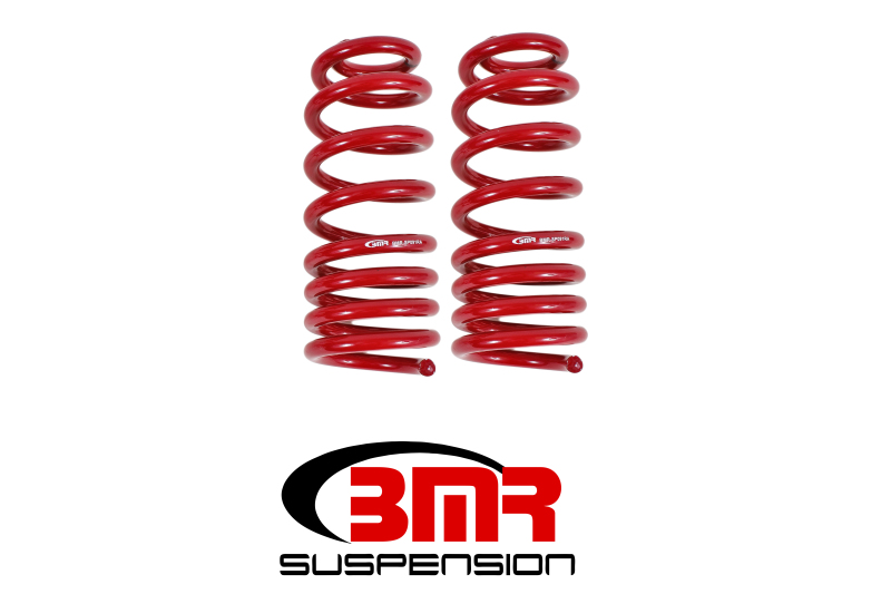 BMR 93-02 F-Body Front Handling Version Lowering Springs - Red