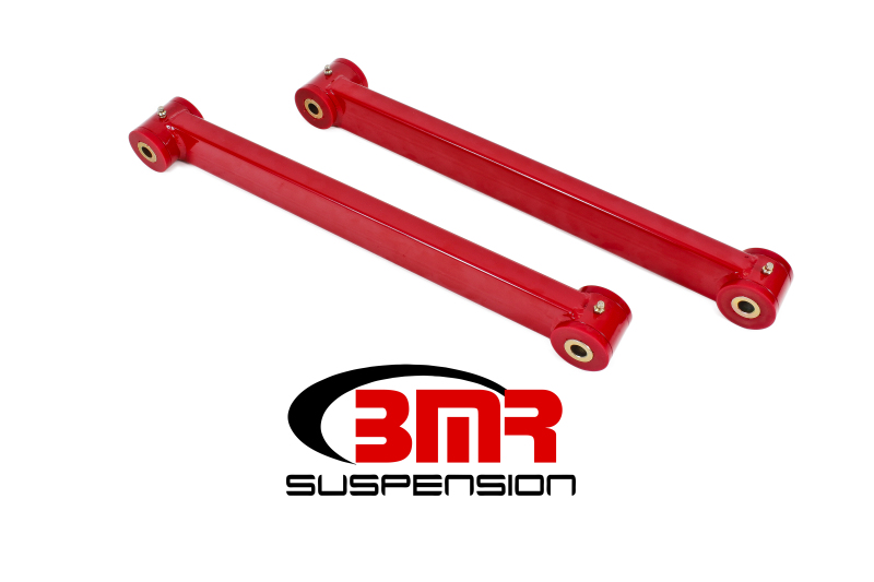 BMR 05-14 S197 Mustang Non-Adj. Boxed Lower Control Arms (Polyurethane) - Red