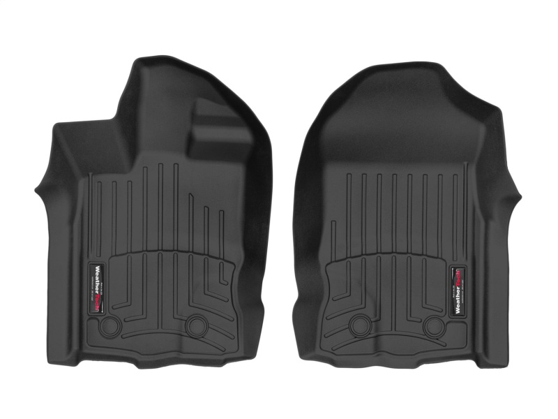 WeatherTech 2019+ Ford Ranger Supercrew Front FloorLiner - Black