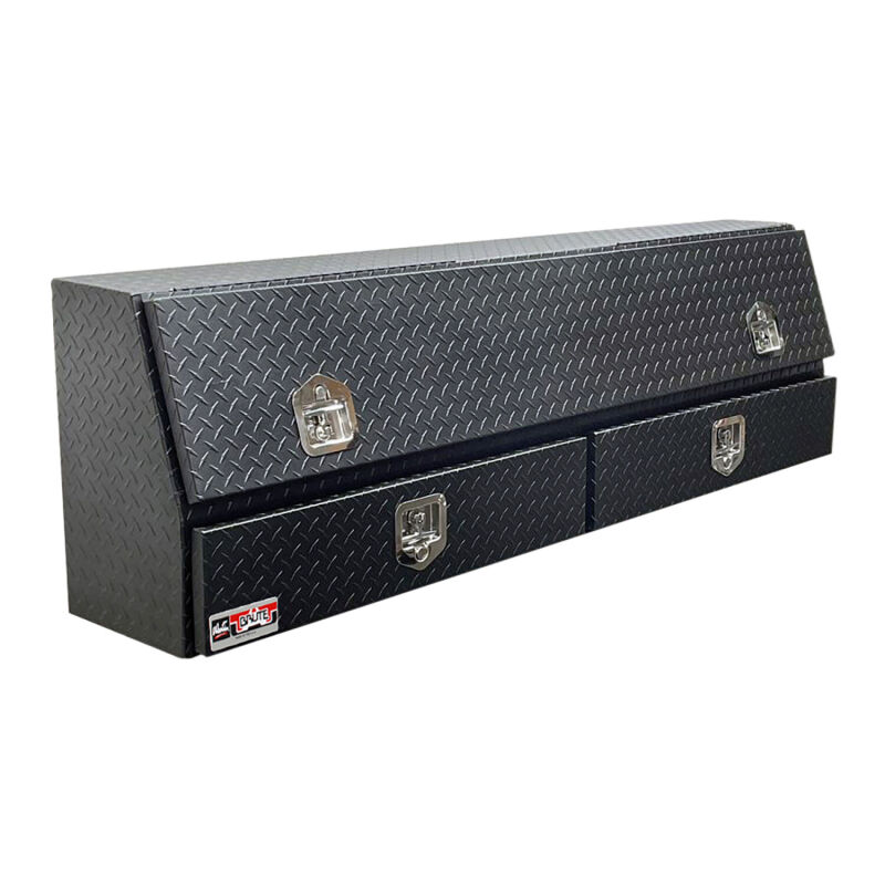 Westin/Brute Contractor TopSider 72in w/ Drawers & Doors - Textured Black