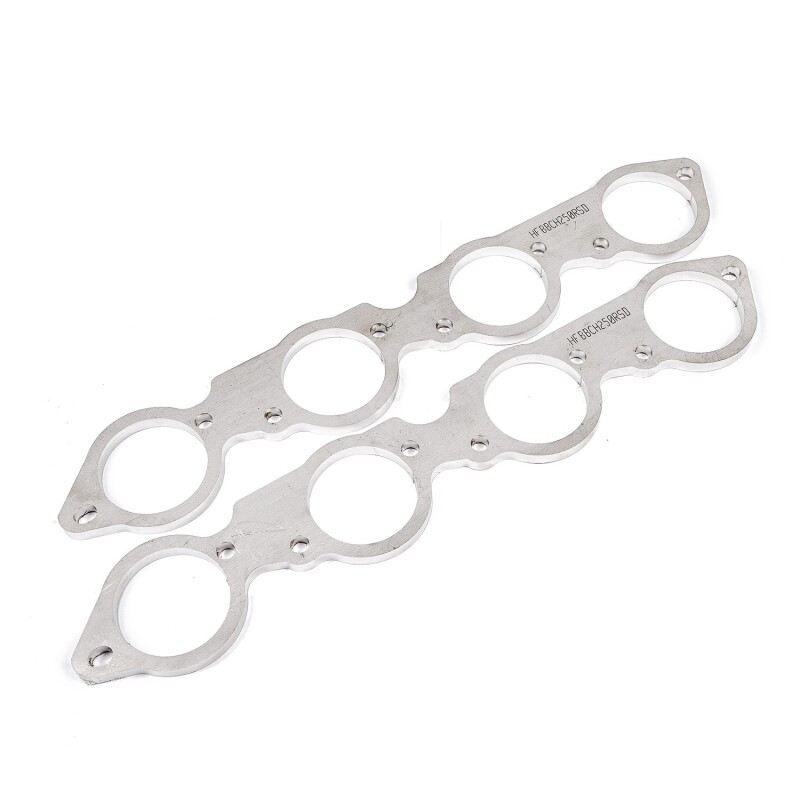 Stainless Works BBC Round Port 304SS Exhaust Flanges 2-1/2in Primaries (Raised Port Heads Only)