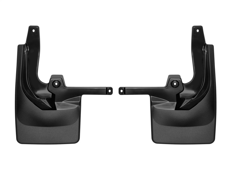 WeatherTech 2018+ Jeep Wrangler Sport/Sport S Rear No Drill MudFlaps - Black