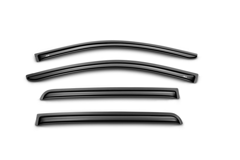 AVS 11-19 Ford Ranger Crew Cab Ventvisor Outside Mount Window Deflectors 4pc - Smoke