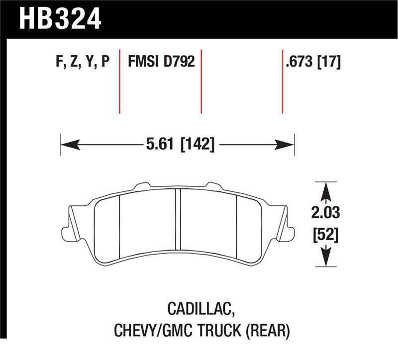 Hawk Super Duty Street Brake Pads