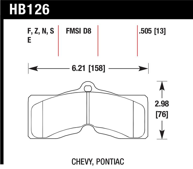 Hawk HP+ Street Brake Pads