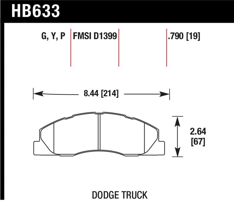 Hawk Super Duty Street Brake Pads