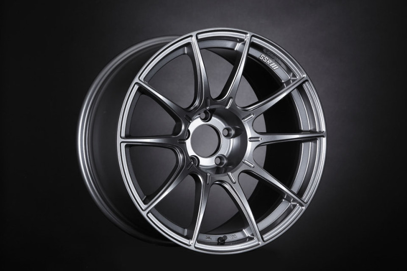 SSR GTX01 18x8.5 5x114.3 44mm Offset Dark Silver Wheel