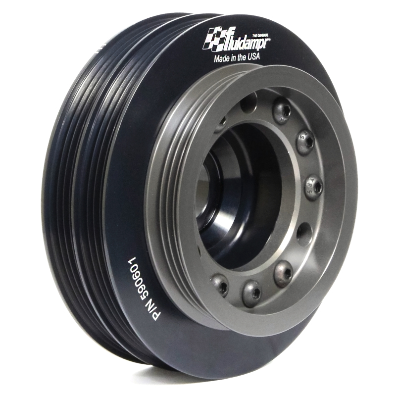 Fluidampr Honda All B Series PS Air / Alt Pulley Steel Internally Balanced Damper