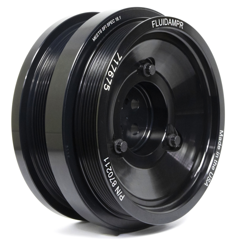 Fluidampr Ford PowerStroke 6.0L Dual Alternator Steel Externally Balanced Damper