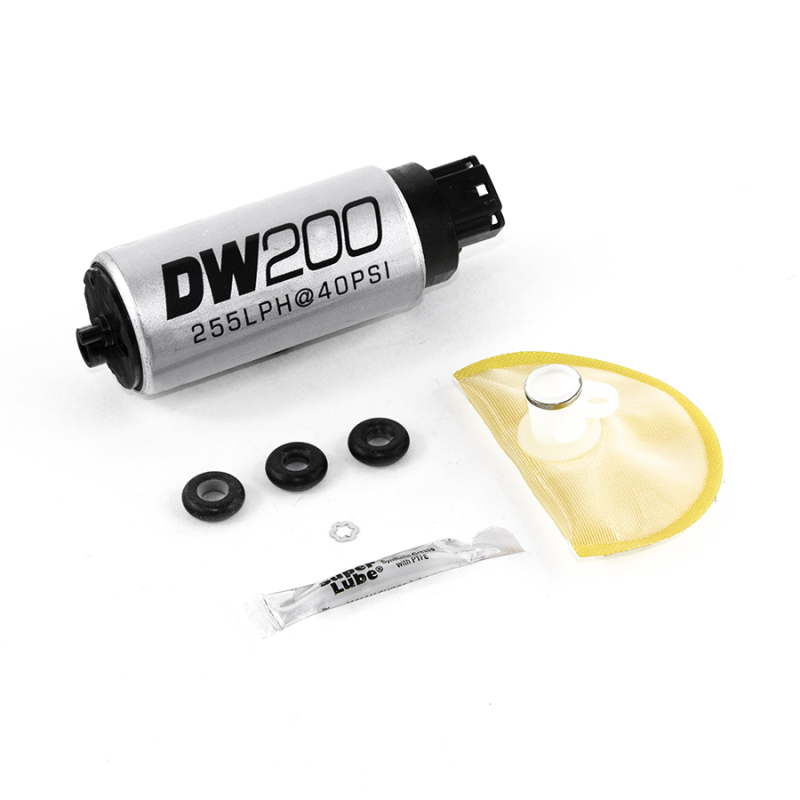 DeatschWerks 265 LPH In-Tank Fuel Pump w/ 10+ Legacy GT/03-08 G35/350Z Set Up Kit