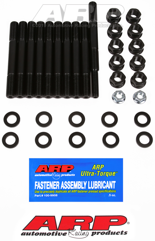 ARP Ford 351W 2-Bolt Main Stud Kit Dual Rear Sump Oil Pan