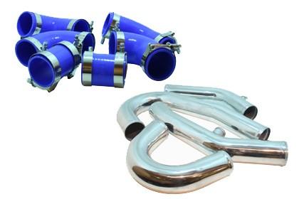 Turbo XS Front Mount Intercooler Pipe Kit for 03-06 Mitsubishi Evo 8 & 9