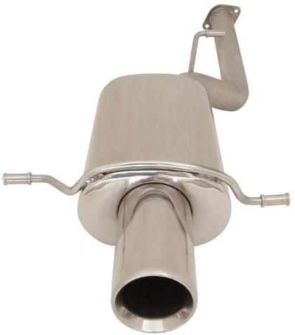 Turbo XS 04-08 Forester XT Axle Back 4in Polished Stainless Tip Muffler