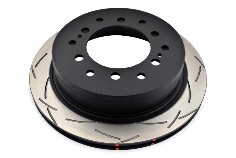 DBA 06+ Lexus GX470 / 06+ Toyota FJ Cruiser Rear Slotted 4000 Series Rotor