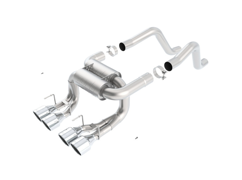 Borla 06-12 Chevrolet Corvette Z06/ZR1 6.2L/7.0L 8cyl Aggressive ATAK Exhaust (rear section only)