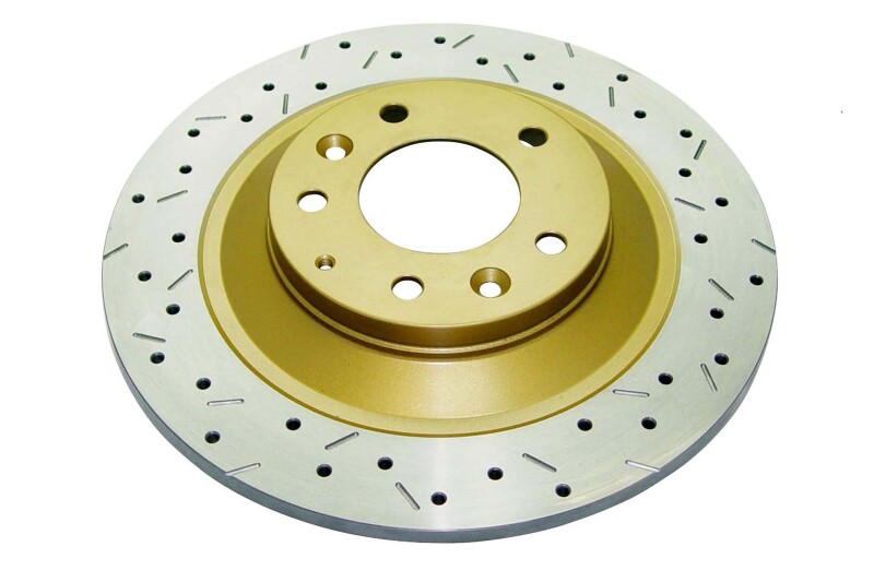 DBA 05+ Mazda MazdaSpeed6 / 05+ MX6 Rear Drilled & Slotted 4000 Series Rotor