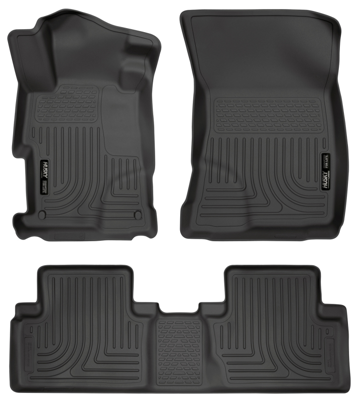 Husky Liners 2012 Honda Civic WeatherBeater Combo Black Floor Liners