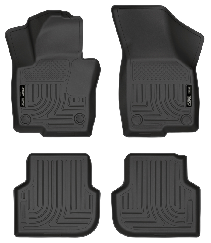 Husky Liners 2011 Volkswagen Jetta (Sedan) WeatherBeater Combo Black Floor Liners