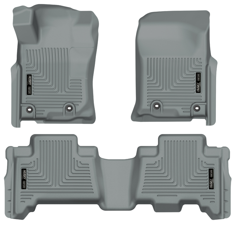 Husky Liners 2013 Toyota 4Runner WeatherBeater Grey Front & 2nd Seat Floor Liners