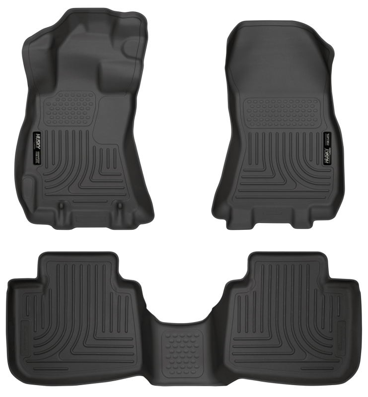 Husky Liners 13 Subaru Legacy/Outback WeatherBeater Front & 2nd Seat Black Floor Liners