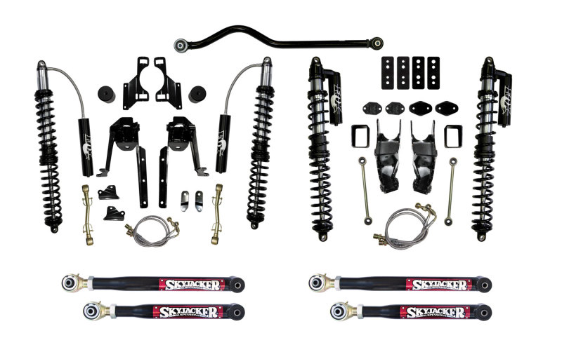 Skyjacker 07-17 Jeep Wrangler (JK) 5-6in Short Arm LeDuc Series Coil-Over Kit (Pitman Arm Required) 