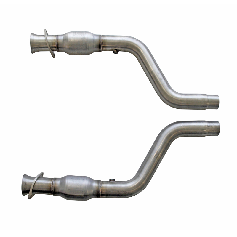 BBK 05-15 Dodge Challenger Charger Short Mid X Pipe w/Catalytic Converters 2-3/4 For LT Headers