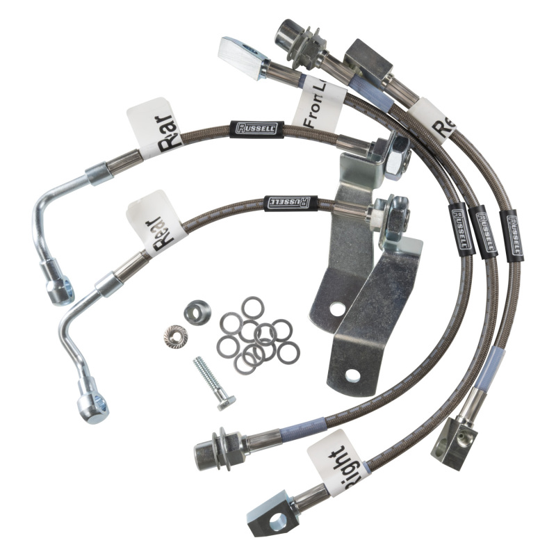 Russell Performance 94-95 Ford Mustang Cobra - Complete 5-Line Kit Brake Line Kit