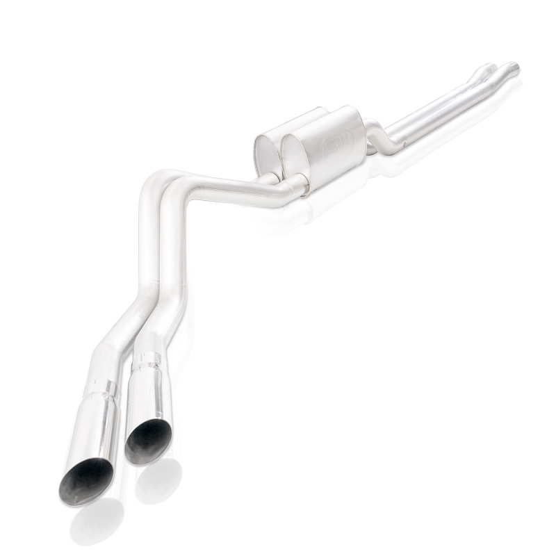 Stainless Works 15-19 Ford F150 5.0L Redline Aftermark Connection Dual 3.5in Side Exit Polished Tips