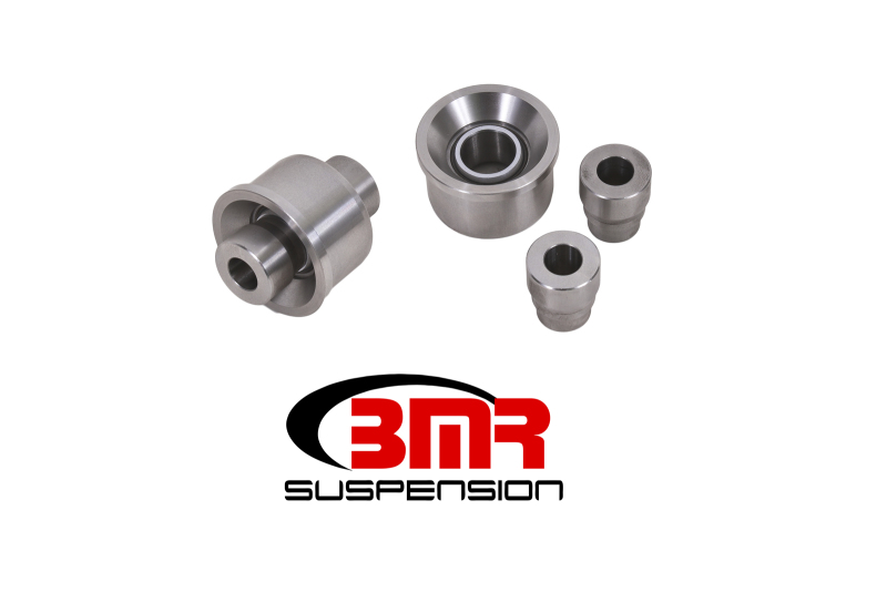 BMR 79-04 Ford Mustang 8.8in Differential Bearing Kit Spherical Bearings Stainless Steel Housing