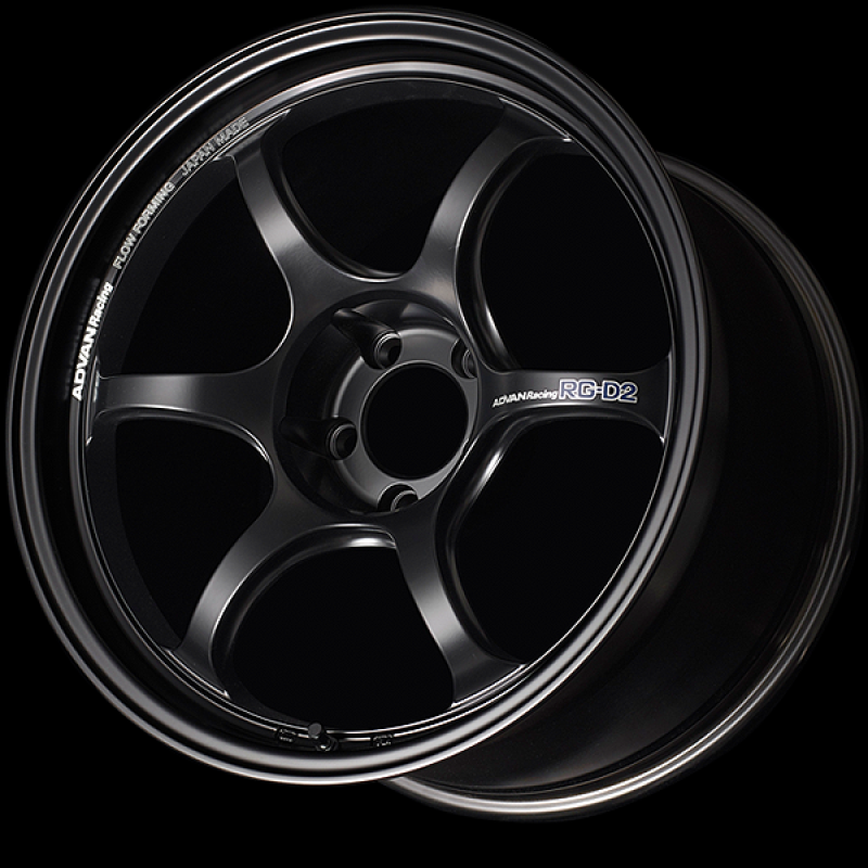 Advan RG-D2 17x8.5 -10MM 6x139.7 Semi Gloss Black Wheel