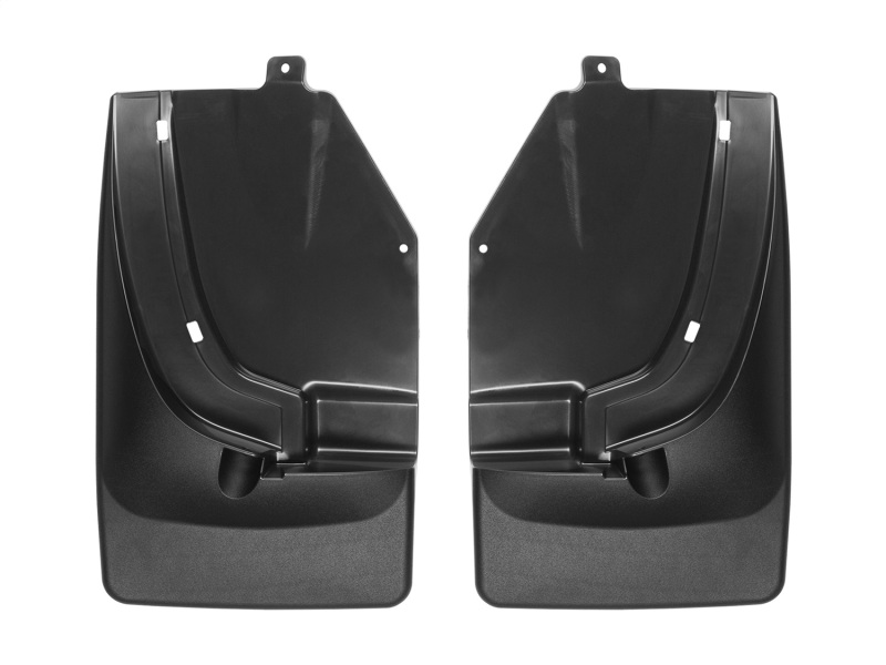 WeatherTech 2019+ Ford Ranger No Drill Front Mudflaps - Black