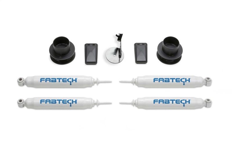 Fabtech 19-20 Ram 2500 4WD 2.5in Coil Spacer Kit w/ Performance Shocks