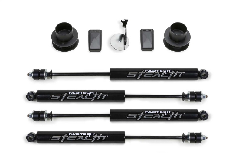 Fabtech 19-20 Ram 2500 4WD 2.5in Spacer Kit w/ Stealth Shocks