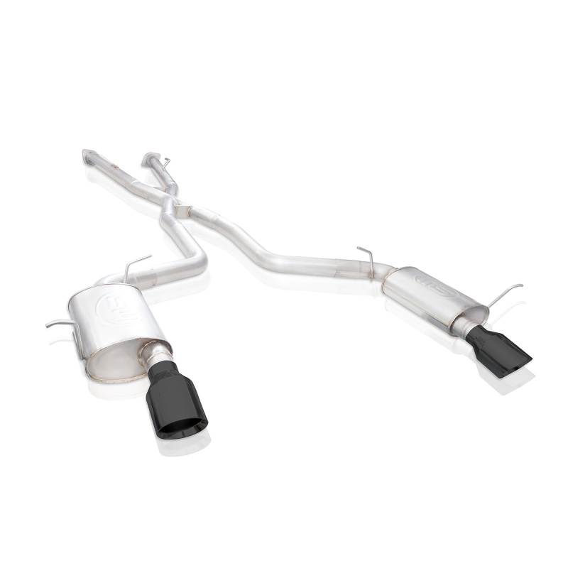 Stainless Works 18-19 Dodge Durango 6.4L Redline Catback Exhaust w/ Black Tips