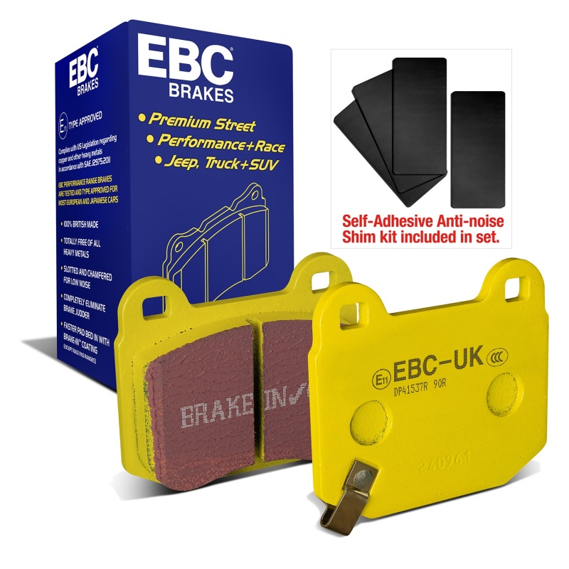 EBC 03-04 Infiniti G35 3.5 (Manual) (Brembo) Yellowstuff Rear Brake Pads