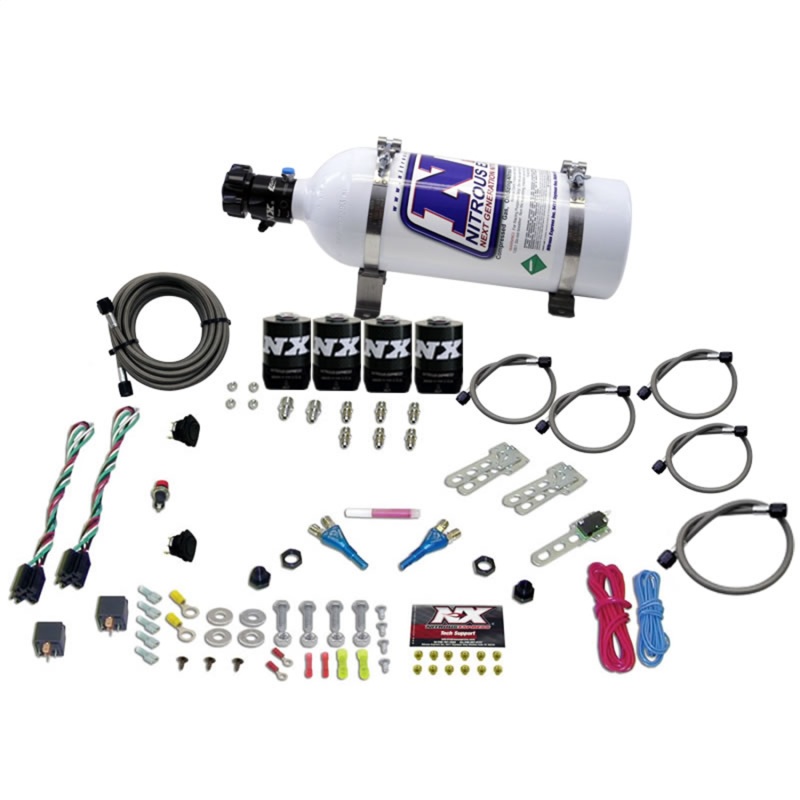 Nitrous Express GM EFI Dual Stage Nitrous Kit (50-150HP x 2) w/5lb Bottle