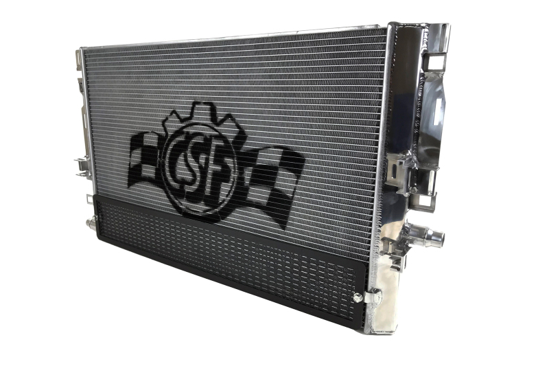 CSF 2015+ Mercedes Benz C63 AMG (W205) Front Mount Heat Exchanger w/Rock Guard