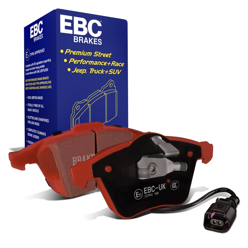 EBC 08-11 Volkswagen CC 3.6 Redstuff Front Brake Pads