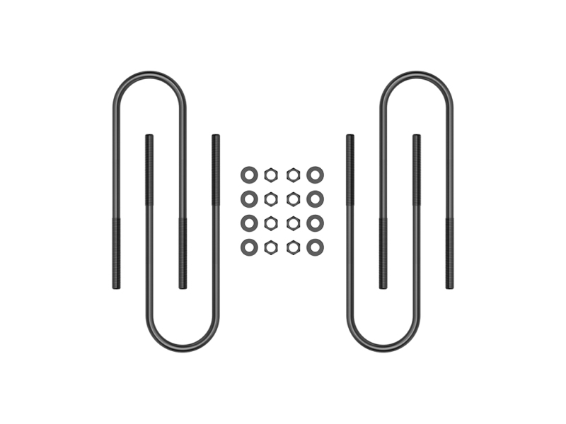 ICON 2011+ Ford F-250/F-350 Rear 15in U-Bolt Kit