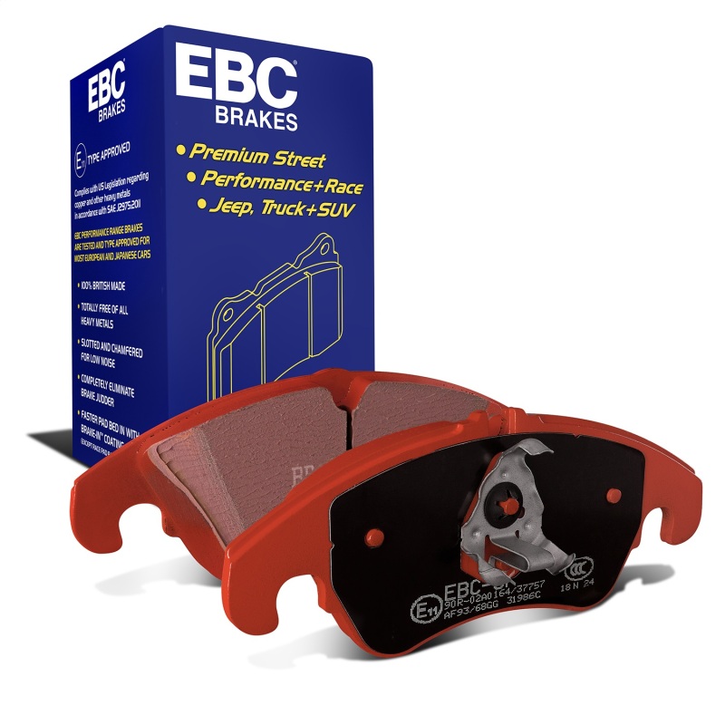 EBC 09-11 Audi A4 2.0 Turbo Redstuff Front Brake Pads