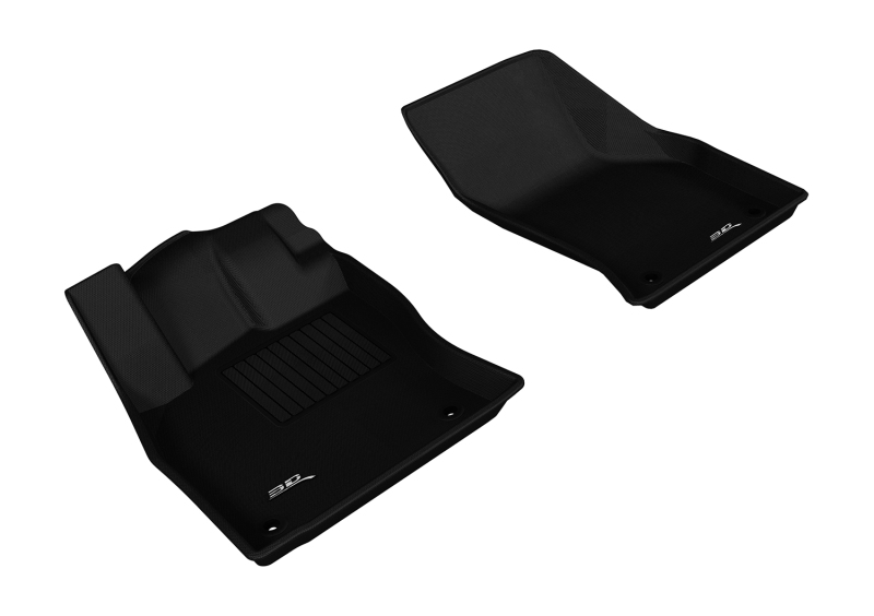 3D MAXpider 2015-2020 Audi A3/A3 Sportback E-Tron/RS3/S3 Kagu 1st Row Floormat - Black