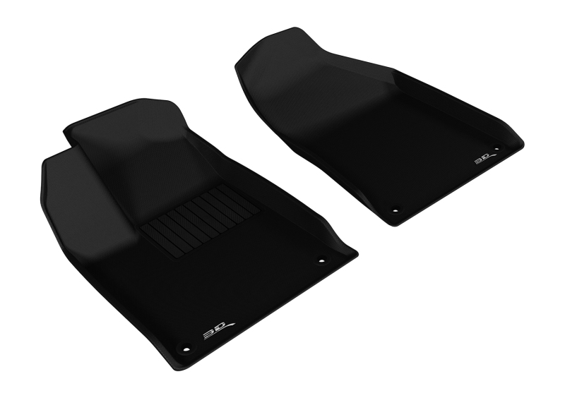 3D MAXpider 2015-2017 Chrysler 200 Kagu 1st Row Floormat - Black