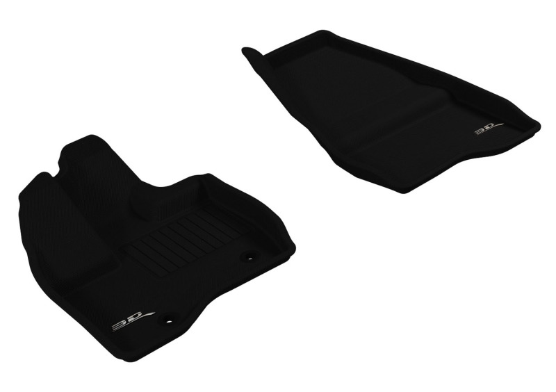 3D MAXpider 2011-2014 Ford Explorer Kagu 1st Row Floormat - Black