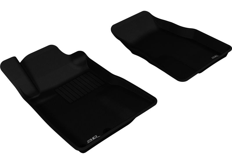 3D MAXpider 2005-2009 Ford Mustang Kagu 1st Row Floormat - Black